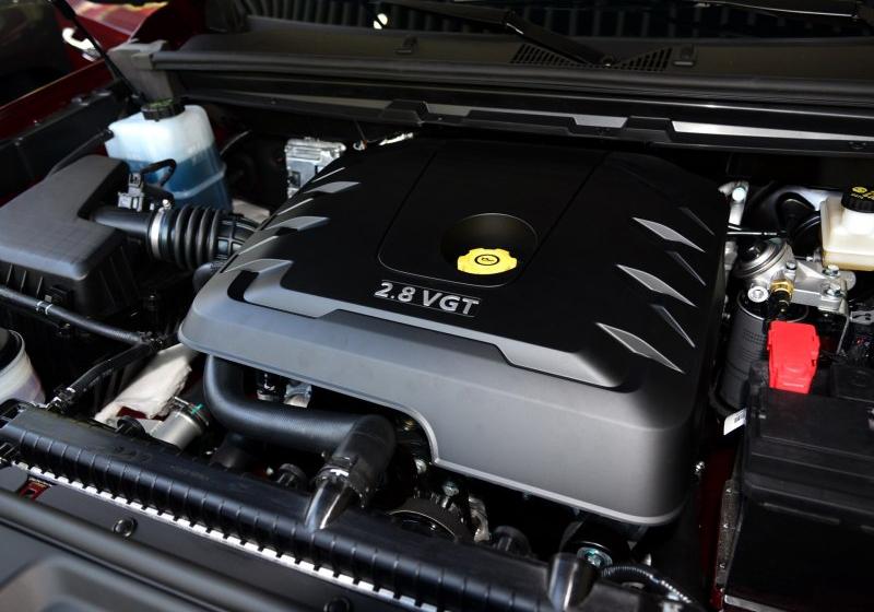 2017款 2.8T柴油自动四驱高底盘旗舰型小双排国V