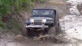 男人的游戏 实拍Jeep牧马人挑战沼泽路