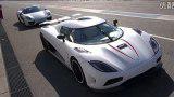 颜值爆表 赛道实拍科尼赛克Agera R